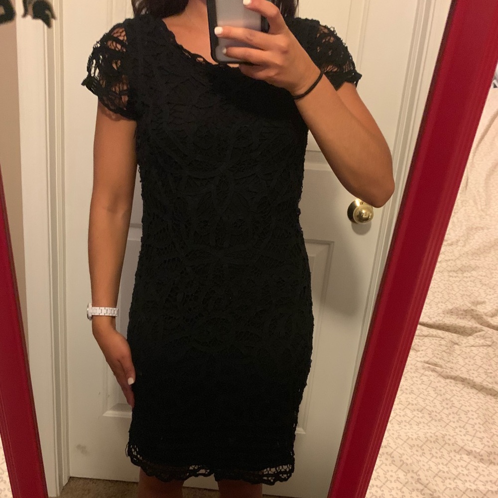 Black Lace Dress